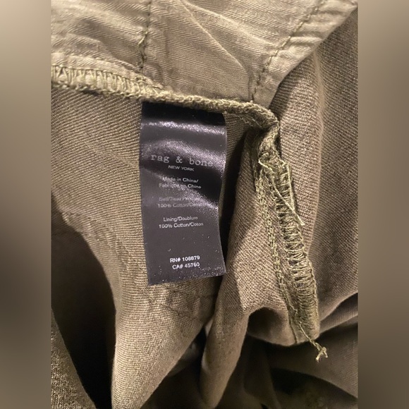 NWOT Rag & Bone Green Pants - Picture 10 of 12